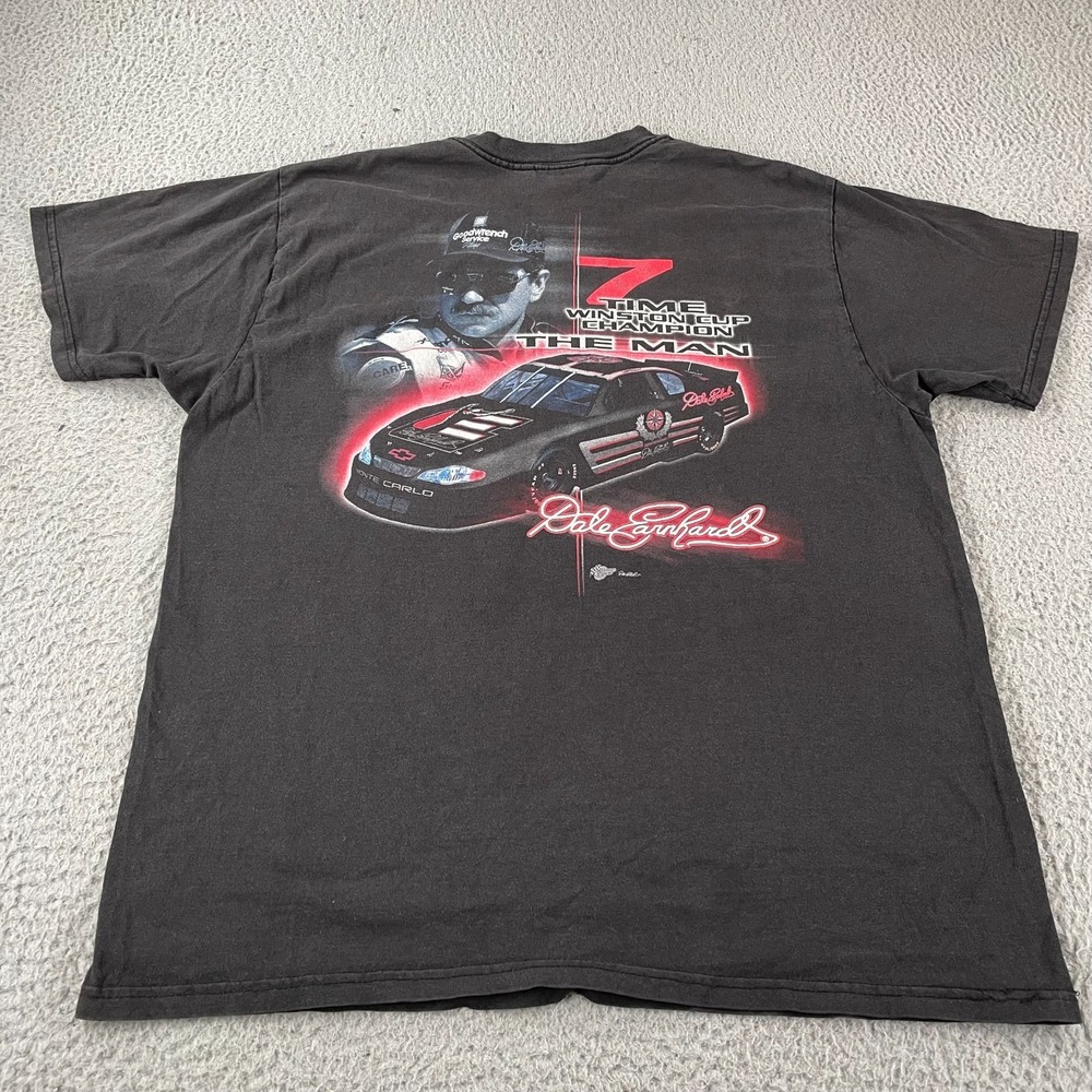 Vintage Dale Earnhardt 7 Time‎ Winston Cup Champion T-Shirt XL Winner's Circle *